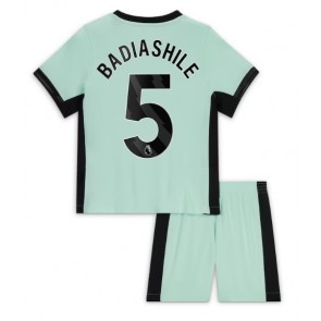 Chelsea Benoit Badiashile #5 Tredjeställ Barn 2023-24 Kortärmad (+ Korta byxor)